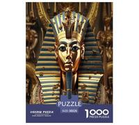 Pharaon égyptien Puzzle 1000 Pièces Educa Jouet en Bois Divertissement Créatif De l'art De La Décoration Jeu Éduchatif Challenge Toy Adultes Et Enfants À Partir De 14 Ans 38x26cm/1000pcs