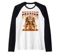 Pharaon King Ancient Egypt Style années 90 Manche Raglan