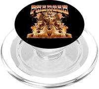 Pharaon King Ancient Egypt Style années 90 PopSockets PopGrip pour MagSafe