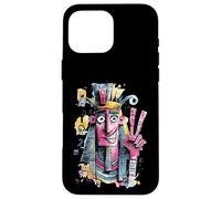 Pharaon Peace Graffiti Pop Character Graphic Art Style Sign Coque pour iPhone 16 Pro Max