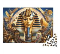 Pharaon Pyramide Aile 1000 Pièces Mini Puzzle pour Adultes Décoration | 38x26cm Carton Débutants Détente Mentale Puzzle Intellectuel Cadeau Anniversaire Salon
