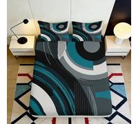 Pharaon Totem Drap-Housse 3D Imprimé Microfibre Spectre Pyramide Couvre-lit pour Chambre Maison Décoration 90x200x25cm