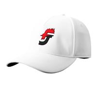 PHARCOYOU Furious Jumper Casquette de baseball unisexe pour sports de plein air, blanc, taille unique