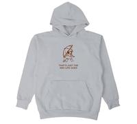 PHARCOYOU Gracie Abrams Sweat à capuche à manches longues pour homme et femme avec inscription « That's Just the Way Life Goes », gris, S