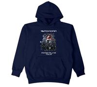 PHARCOYOU Matt Pokora Adrenaline Tour 2025 Sweat à capuche unisexe à manches longues Streetwear Femmes Hommes, bleu marine, L