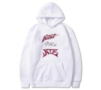PHARCOYOU Stray Kids Ate Chk Chk Boom Sweat à capuche Dominate World Tour à manches longues Streetwear Femme Homme, blanc, S