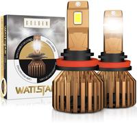 Phare À Del P21, Lampe Frontale Led H11 Blanche 6500 K, Kit De Conversion De Phare À Del H11, Mini Design, Puce Améliorée, Extrêmement Lumineux, 22 000 Lumens