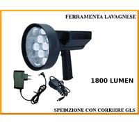 Phare À LED Rechargeable Faisceau Large Recensement De Animaux Nuit Chasse Ion