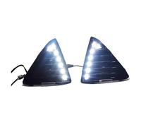 Phare Anti-brouillard Lot De 2 Feux Jour LED Pour Pare-chocs Avant Clignotants Étanches Pour Ford Pour Focus 3 MK3 2012-2014 Feux anti-brouillard auto(BLANC)