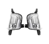 Phare Antibrouillard À LED Pour Ford Pour Edge 2019-2020 Couvercle Calandre Cadre Phares À LED DRL Accessoires Brouillard(Fog light,L and R)