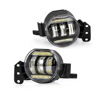 Phare Antibrouillard Avant Halogène 12 V Avec Lentilles LED Angel Eyes Pour BMW E46 E60 E61 2003-2008 Feux Antibrouillard(LED Angel Lamp)