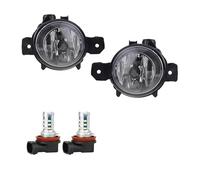 Phare antibrouillard avant Pour BMW Série 1 E82 E87 E88 pour X3 E83 pour X5 E70 Bloc optique antibrouillard gauche et droit avec ampoule 63176924655(White LED M10)