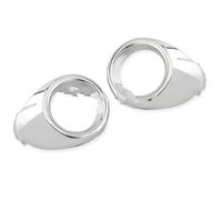 Phare Antibrouillard de Voiture Compatible Avec Ford Pour Focus 3 2012 2013 2014 Couvercle Chromé Cadres Phares Antibrouillard Accessoires Faisceau Câbles(Frame B)