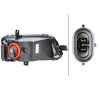 Phare antibrouillard halogène gauche H11 1ND 011 223-151 HELLA pour VW GOLF VII