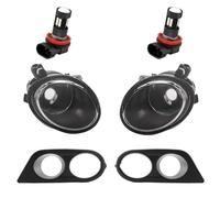 Phare antibrouillard Phares Antibrouillard 51112695256 Pour BMW E46 Pour M3 2001-2006 Contour Noir Grille De Protection Phare LED LED Feux de brouillard(LED Fog and Covers)