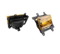Phare antibrouillard Pour BMW E30 Série 3 1985-1993 Berline Pare-chocs Avant Lentille En Plastique Jaune Feux Antibrouillard(Yellow)