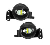 Phare antibrouillard Pour BMW E60 E90 E63 E46 323i 325i 525i Phare Antibrouillard LED DRL Lentille Blanche Yeux D'ange Halogène 12 V(LED White A)