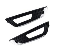 Phare Antibrouillard Pour Ford Pour Focus MK3 2015-2018 : Phares Antibrouillard Halogènes À LED Avec Enjoliveurs Et Cadre Chromé(Covers)