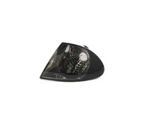Phare Antibrouillard Voiture Clignotant pour BMW série 3 E46 berline 1999 2000 2001 lumière d'angle voiture boîtier antibrouillard clignotant phare avant(Crystal black-L)