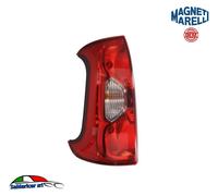 Phare Arrière Gauche Avec Support de Lampe Adapté pour Fiat Panda 312 2012- >