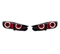 Phare Arrière Pour Mazda 3 Feu Arrière LED 2013 2014 2015 2016 2017 2018 2019 Axela D'arrêt Signal Freinage DRL Feux Voiture Automobiles Inverses Feu Arriere Côté