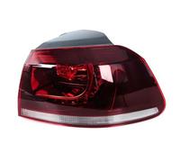 Phare Arrière Pour VW Pour Golf 6 Pour R20 Pour GTD Pour GTI 2008-2013 LED Feux Croisement Clignotants Pare-chocs Arrière Stop Voiture Feu Antibrouillard Arrière(Outside Right)