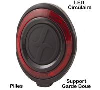 Phare Arrière Vélo Marque Spanninga Modèle O-Guard - Fixation Sur Le Garde Boue Arrière