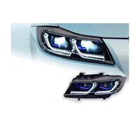 Phare Assemblage 2 Pièces Lampe Frontale Pour BMW E90 Phares 2005-2010 2011 2012 320i 318i 323i Série 3 Phare LED DRL Hid Bi Faisceau Xénon Projecteur Principal(Halogen,RIght Hand Drive)