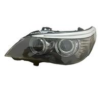 Phare Assemblage Compatible Avec BMW Série 5 E60 2003-2009 2010 Ensemble De Phares Phares Au Xénon H-ID Phares De Voiture Lampe De Signalisation Lampes Frontales Sans AFS(Natural,Left)