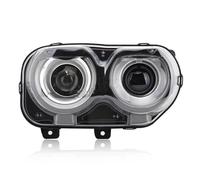 Phare Assemblage Compatible Avec Dodge Pour Challenger SE R/T SRT SXT 2015 2016 2017 2018 2019 Ensemble De Phares Avant Feux DRL Accessoires De Voiture 68174065AF(Right)