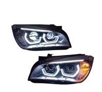 Phare automobile Compatible Pour BMW X1 E84 F49 2010-2015 Angel Eye DRL lentille xénon ensemble de lampe avant accessoires de voiture