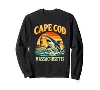 Phare aux Requins de Cape Cod, Massachusetts, Côte océanique Sweatshirt