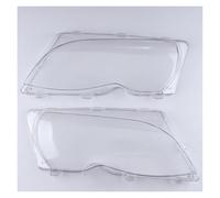 Phare avant 1 Paire De Caches De Phares Avant Transparents Pour BMW Série 3 E46 318i 320i 325i 330i 330xi 4 Portes Berline 2002-2005 Jeu phares(Headlight cover)