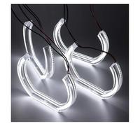 Phare Avant Anneaux Lumineux Angel Eyes À LED Style Pour DTM Pour BMW E46 Pour M3 Coupé Pour Cabriolet 1999 2000 2001 2002 2003 2004 2005 2006 Phare Au Xénon Jeu De Phares(Type B)