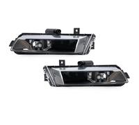 Phare Avant Auto Pour BMW Série 1 E81 E87 2007-2012 Voiture Avant Pare-chocs Antibrouillard Phare Réflecteur Lampe Sans Ampoules 63177181287 63177181288 Phare Avant(Gauche et droite)
