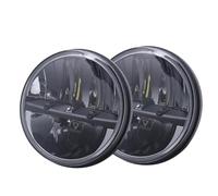 Phare Avant Compatible Avec Land Pour Rover Pour Defender 1 Paire De Feux De Position Phares Avant H4 Hi-Lo De 7 Pouces