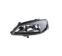 JOHNS Projecteur principal 55 08 09-9 dtv Opel Astra G (02/98-01/2005) Gauche Noir avec ampoule