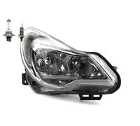 Phare Avant Compatible Avec Opel Corsa D 01/2011- Droit Avec Ampoule