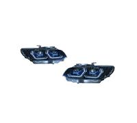 Phare avant Compatible Pour BMW E92 M3 2011-2013, phares LED E92 330I 335I DRL, clignotants, feux de route, lentille de projecteur Angel Eye(For original NO AFS)