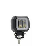 Phare Avant De Moto Phare LED 7D 3'' 20W Pour Moto 4x4 Phare Travail Feu Antibrouillard Pour ATV SUV 12V 24V Feux De Croisement(A-1x white and white)
