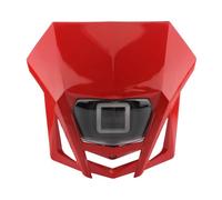 Phare Avant De Moto Pour KAWASAKI Pour KLX 150 250 450 Dirt Bike Pour Enduro Motocross Accessoires Phare Carénage Moto Phare Plaque LED Feux De Croisement(Red)