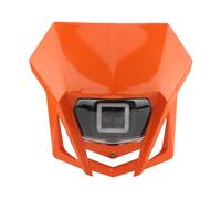 Phare Avant De Moto Pour KAWASAKI Pour KLX 150 250 450 Dirt Bike Pour Enduro Motocross Accessoires Phare Carénage Moto Phare Plaque LED Feux De Croisement(Orange)