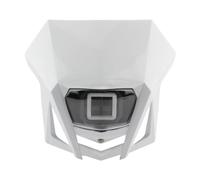 Phare Avant De Moto Pour KAWASAKI Pour KLX 150 250 450 Dirt Bike Pour Enduro Motocross Accessoires Phare Carénage Moto Phare Plaque LED Feux De Croisement(Blanc)