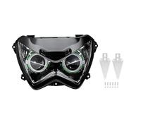 Phare Avant De Moto Pour Kawasaki Z800 Z250 2013 2014 2015 2016 Phares Projecteurs Angel Eye HID À LED Étanches Feux De Croisement