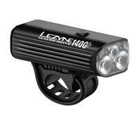 Phare avant de vélo - LEZYNE - Macro Drive 1400+ - 1400 lumens - Rechargeable USB-C - Noir satiné