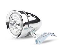 Phare Avant de vélo luz vintage bicicleta Phare Avant de vélo Vintage étanche à 6 LED avec Support, adapté à la Conduite de Nuit résistant aux Éclairage avant