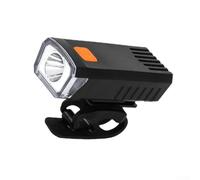 Phare avant de vélo rechargeable avec haute luminosité et design étanche pour une conduite de nuit sûre et des aventures à vélo en plein air dans toutes les conditions météorologiques (A)