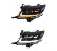 Phare Avant De Voiture Compatible Avec Toyota Pour Hilux Pour Vigo 2011 2012 2013 2014 Phare Avant DRL Projecteur Lentille Feux De Voiture Feux De Circulation Diurnes