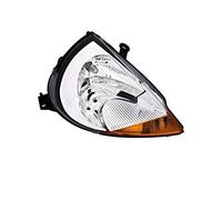 Phare avant droit côté passager - Phare avant jaune - Compatible avec Ford KA 1996 1997 1998 1999 2000 2001 2002 2003 2004 2005 2006 2007 2008 VP1076P