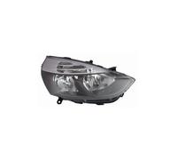 Phare avant droit H1/H7 noir contour noir Renault Clio 4 phase 1 2012-2016